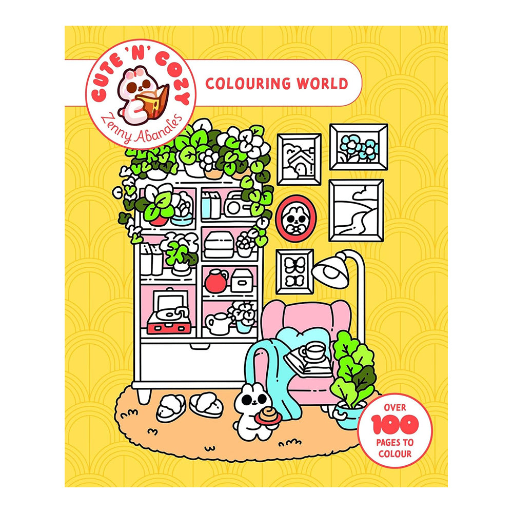 Cute 'N' Cozy Colouring World by Zenny Abanales