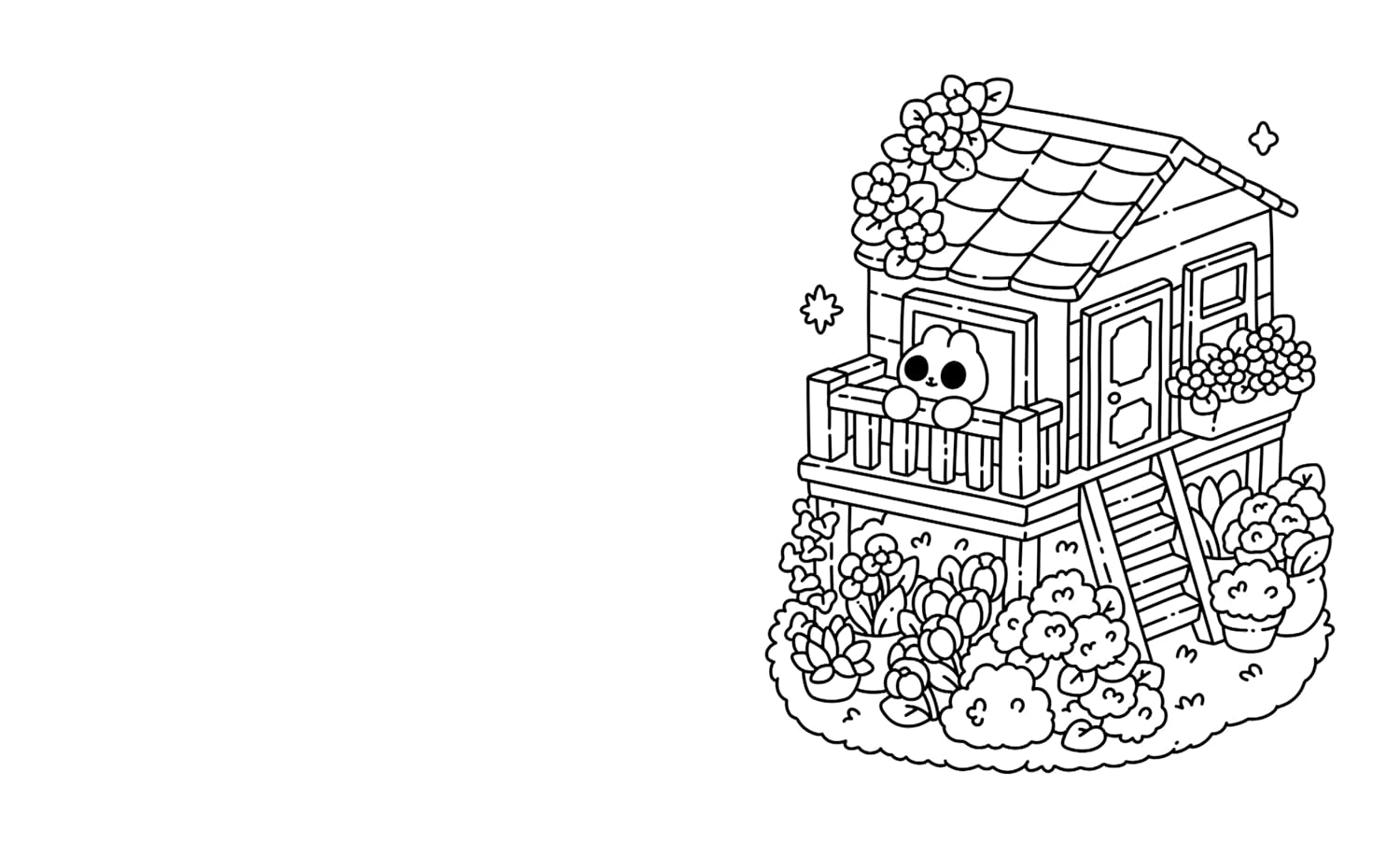 Cute 'N' Cozy Colouring World by Zenny Abanales