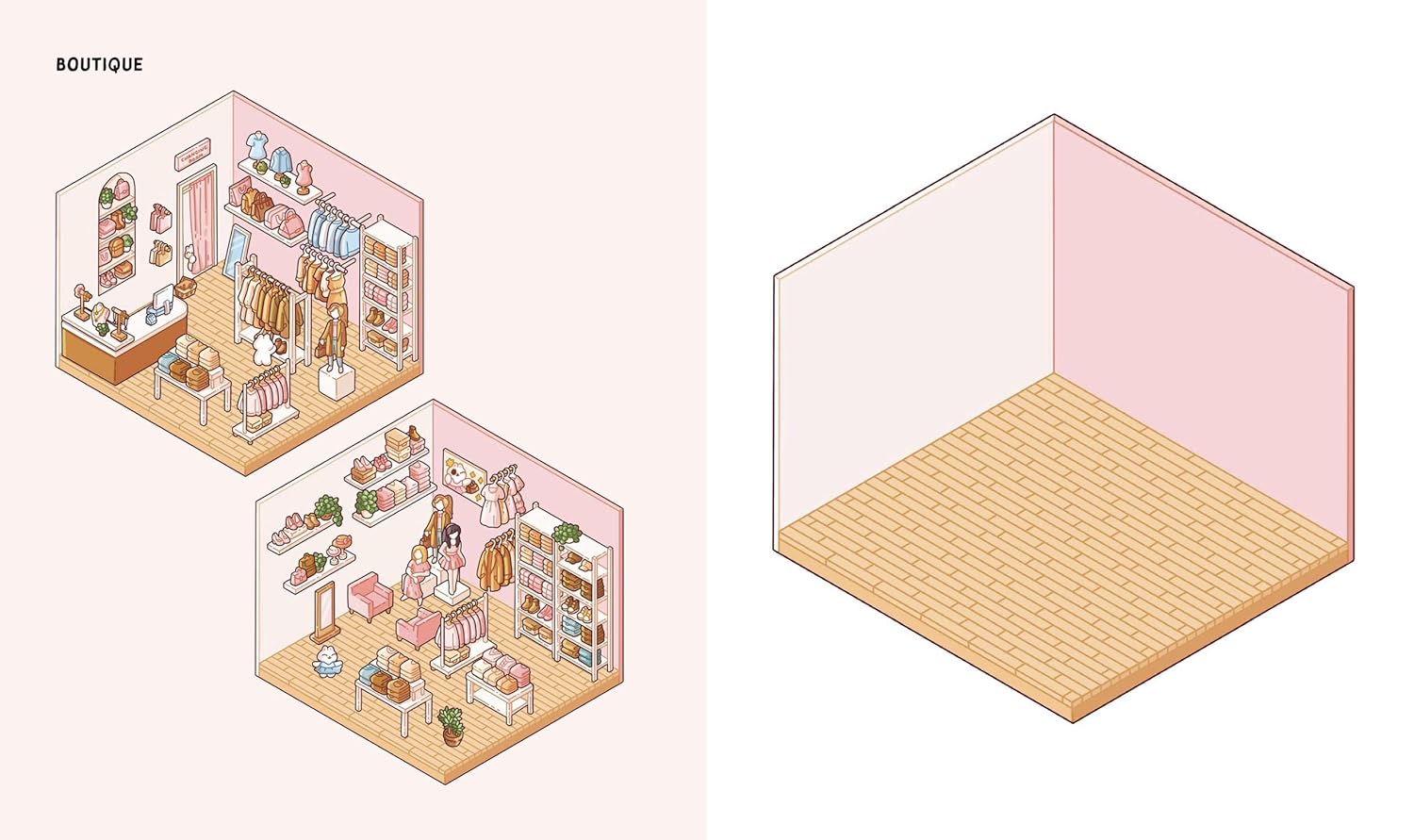 Cute 'N' Cozy Sticker Therapy: Make Your Own Adorable Room Sets! by Zenny Abanales