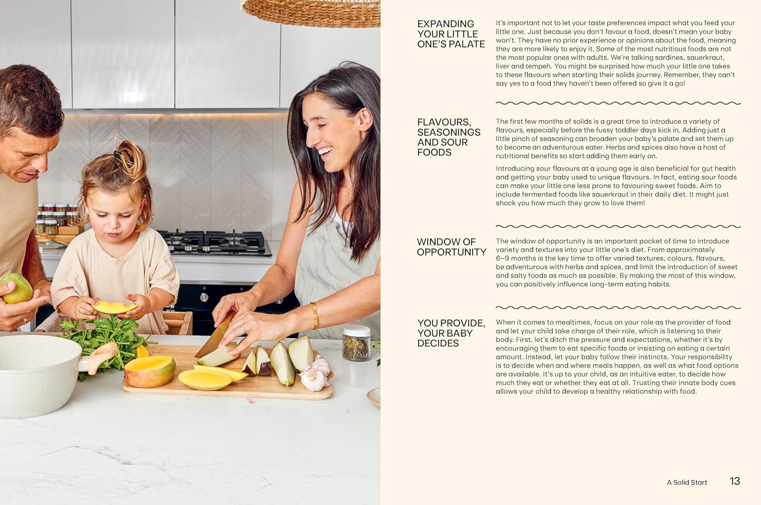 Baby Food Bible: A Nourishing Guide To Feeding Your Family, From First Bite by Julia Tellidis
