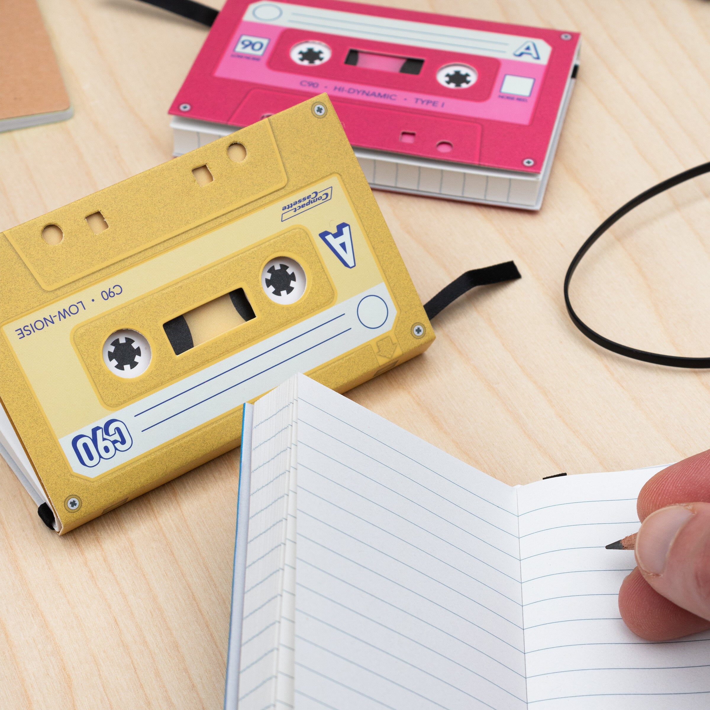 SUCK UK Casette Tape Notebooks Set of 3