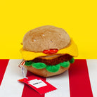SUCK UK Plush Zip Pouch Burger