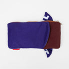 SUCK UK Plush Zip Pouch Chocolate