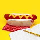 SUCK UK Plush Zip Pouch Hot Dog