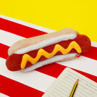 SUCK UK Plush Zip Pouch Hot Dog