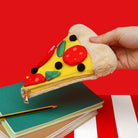SUCK UK Plush Zip Pouch Pizza