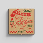 SUCK UK Plush Zip Pouch Pizza