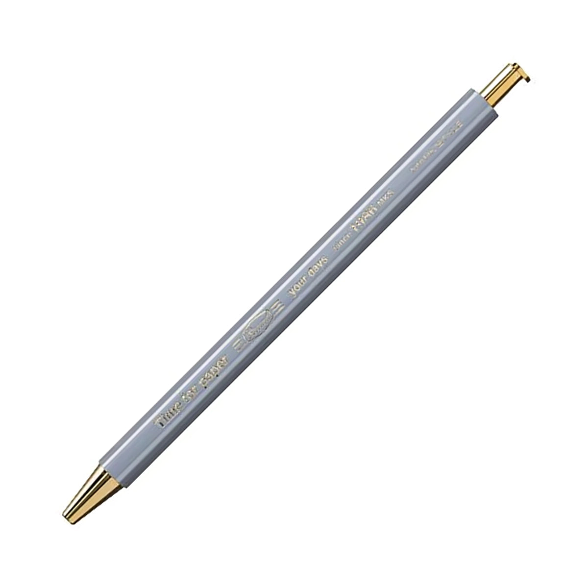 MARK'STYLE Colors Ballpoint Pen with Gel Ink Silver