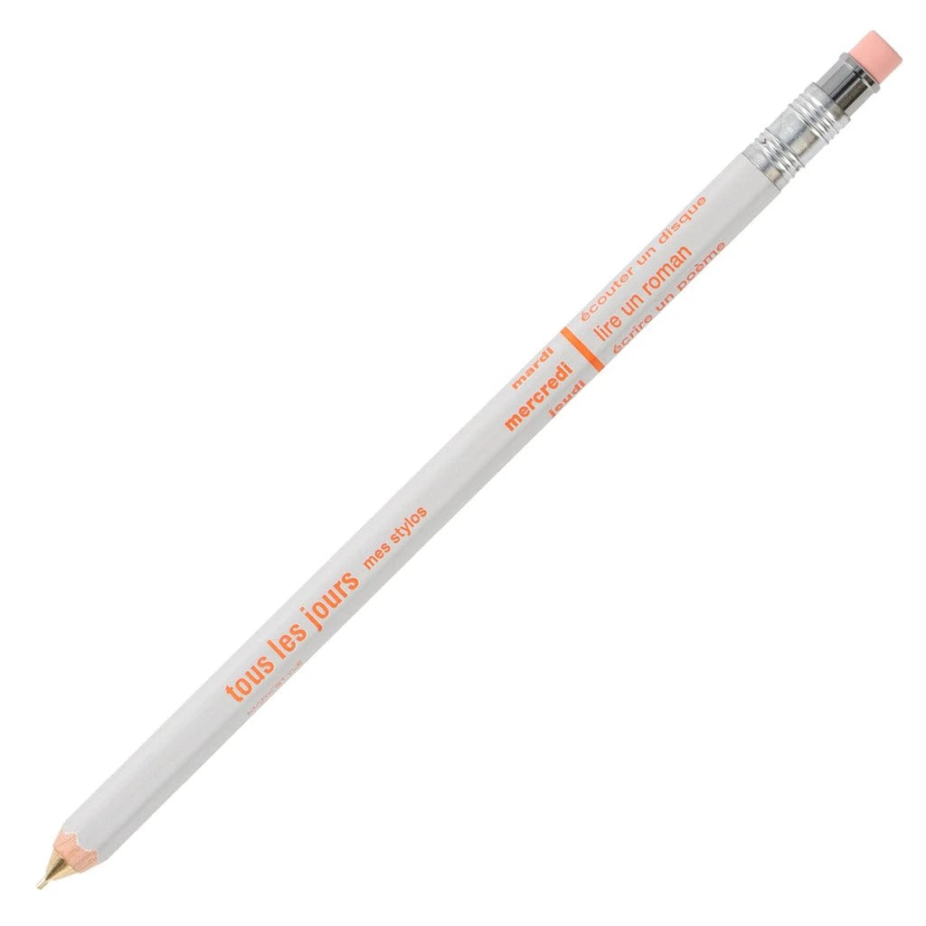 MARK'STYLE Mechanical Pencil with Eraser Cool Gray