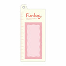 MARKS funlog Bookmark Mini Sticky Notes 1 Pattern Frame