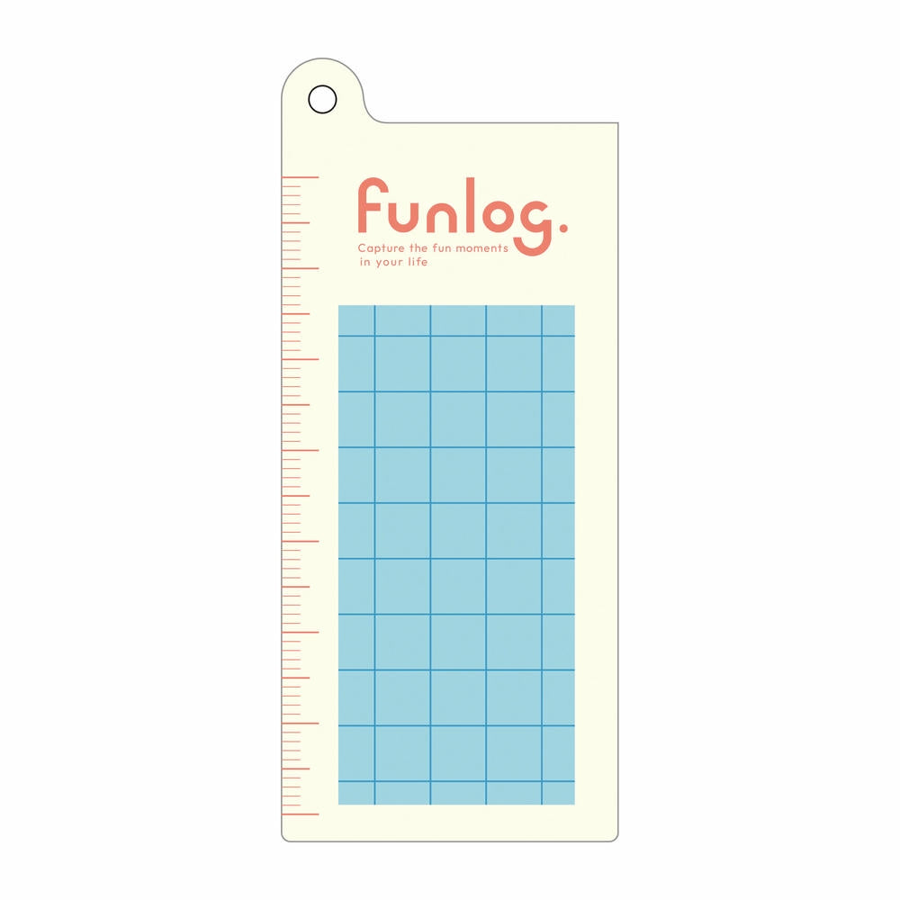 MARKS funlog Bookmark Mini Sticky Notes 1 Pattern Grid