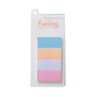 MARKS funlog Bookmark Mini Sticky Notes 4 Patterns Color