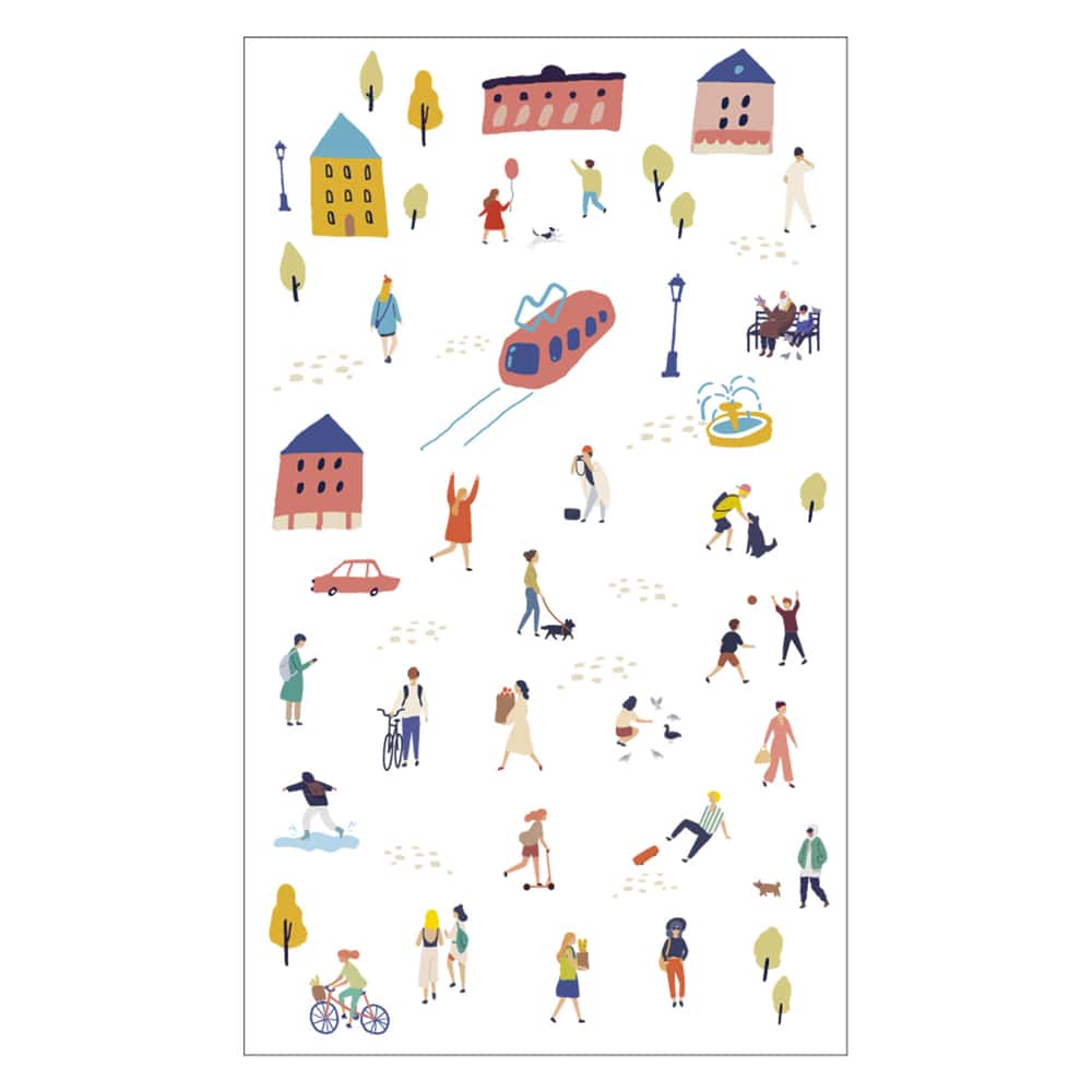 MARKS Log Diary Transfer Sticker M People