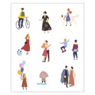 MARKS Log Diary Transfer Sticker S People