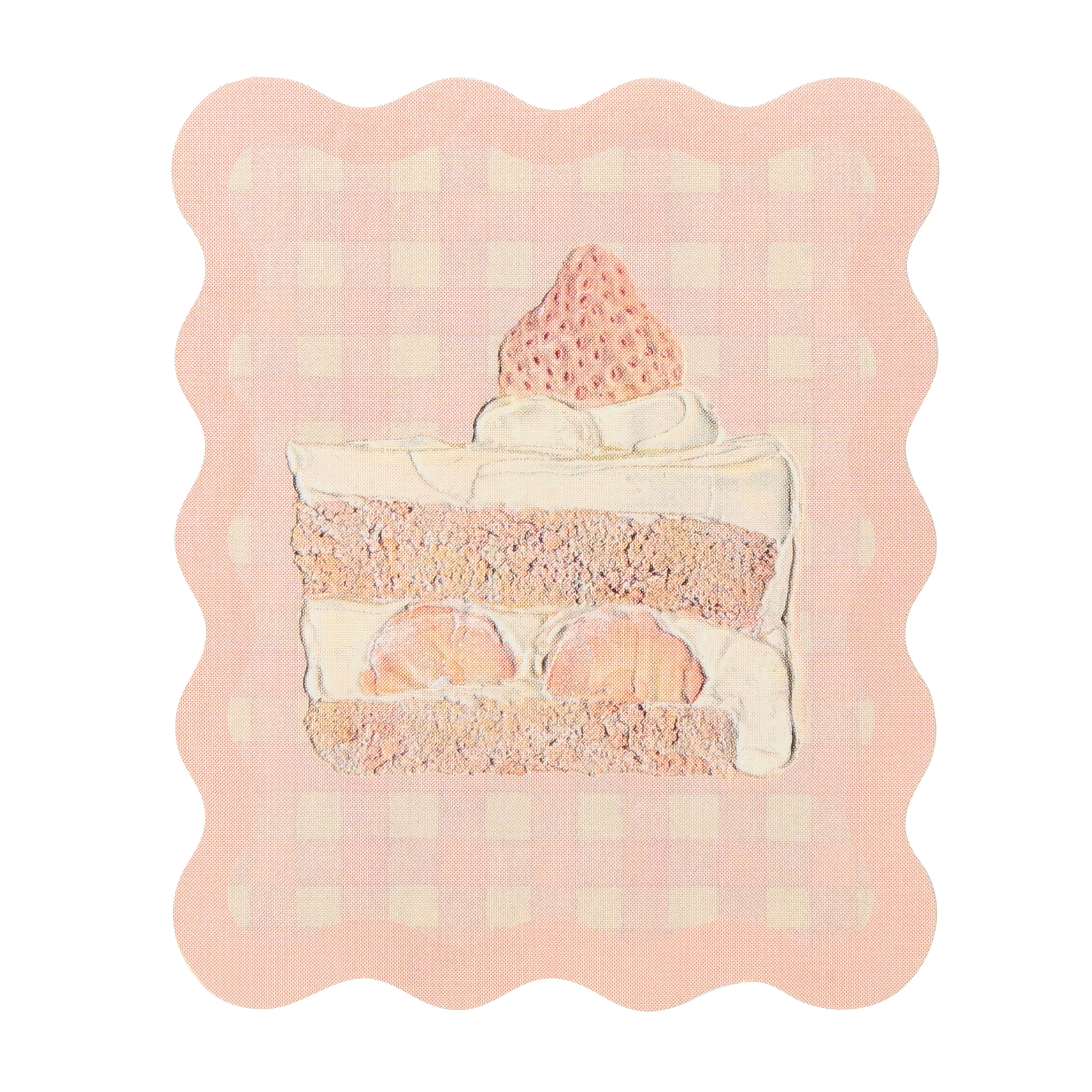 MARKS x Natsumi Takahashi PVC Sticker White Strawberry Shortcake