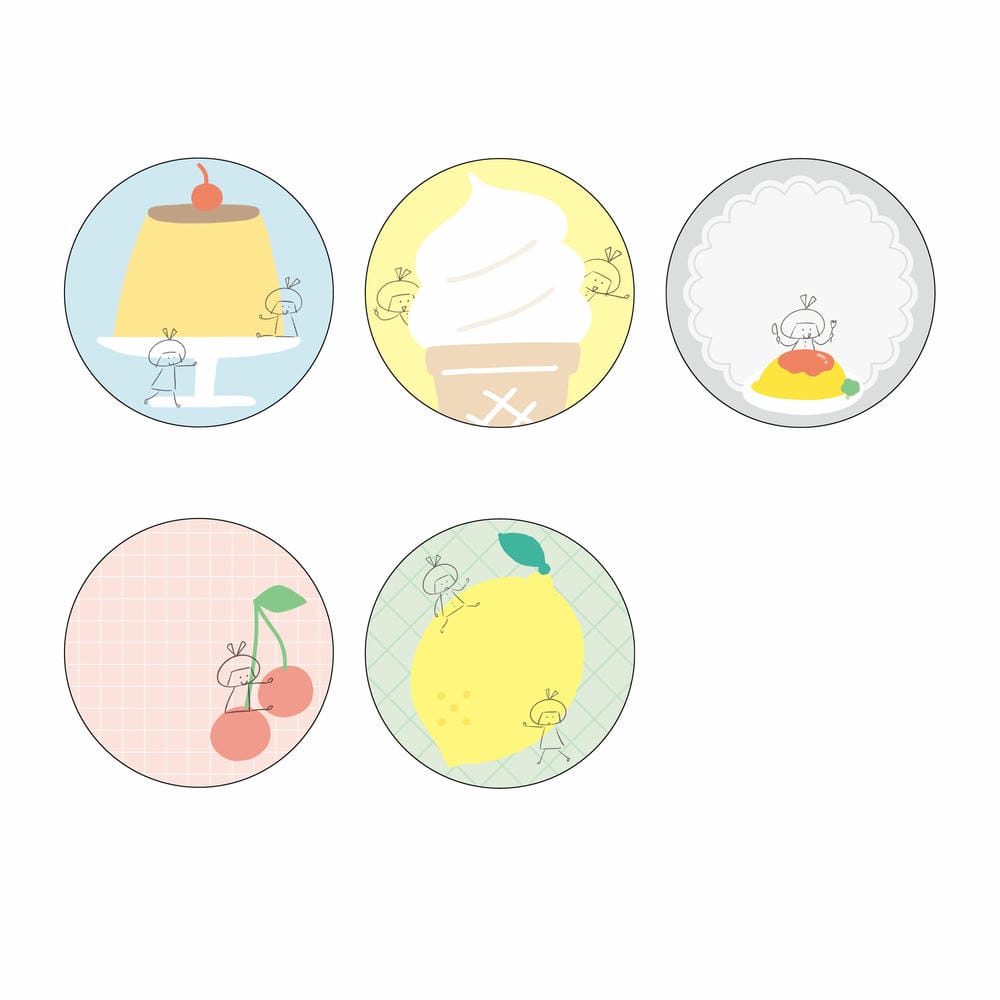maste Masking Tape Flake Circle Rin-Chan