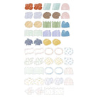 maste Masking Tape Flake Date Pattern