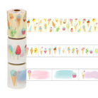 maste Masking Tape Slim 3 Rolls Icecream