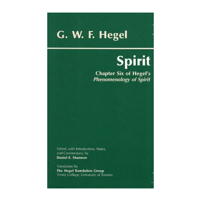 Spirit by G.W.F. Hegel
