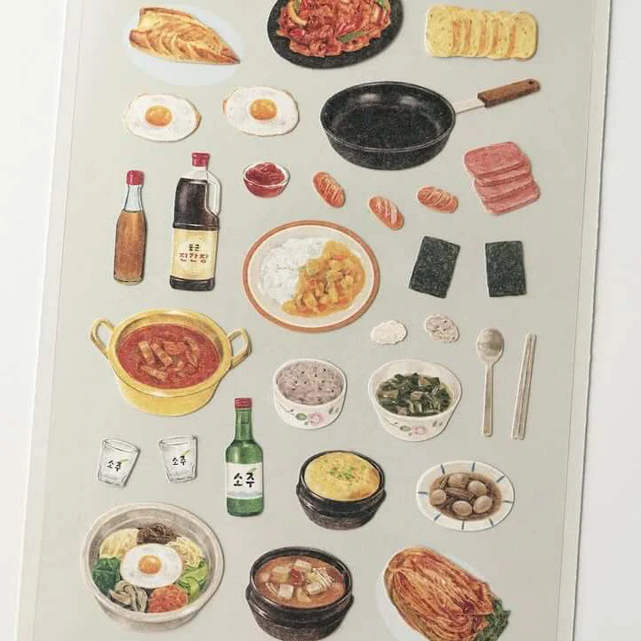 SUATELIER Sticker Homemade Food