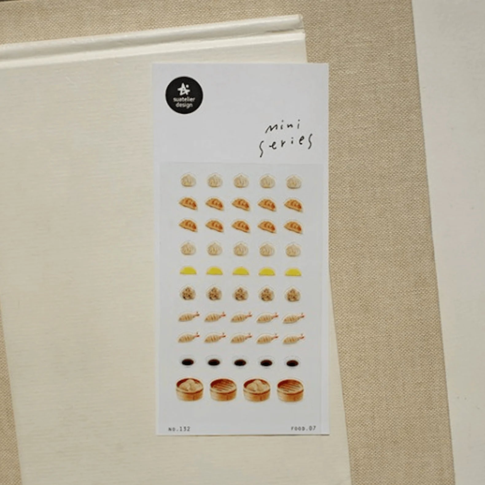 SUATELIER Mini Sticker Food 07