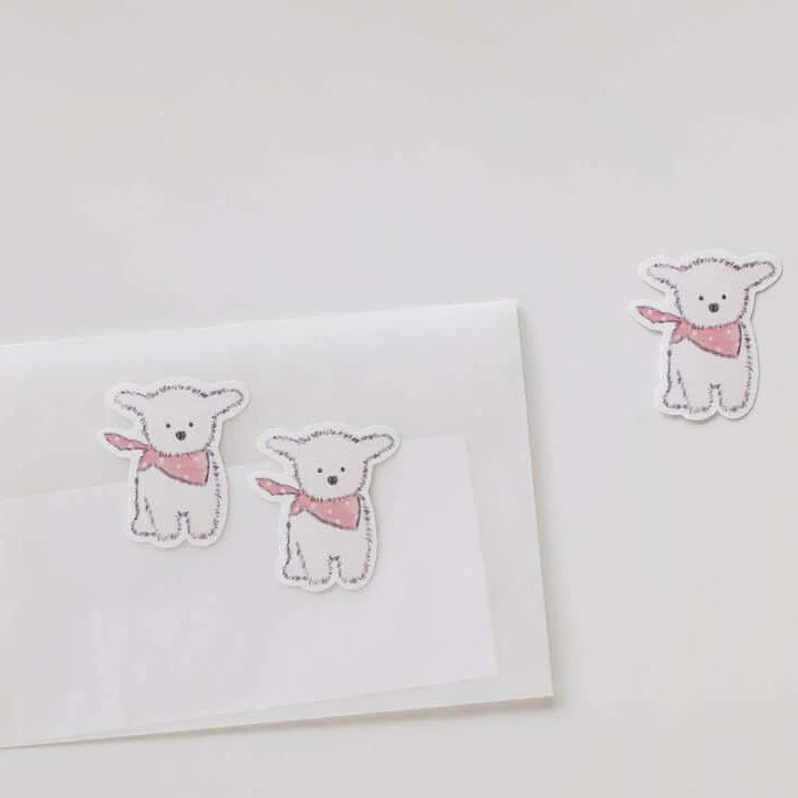 SUATELIER Cereal Stickers baby puppy