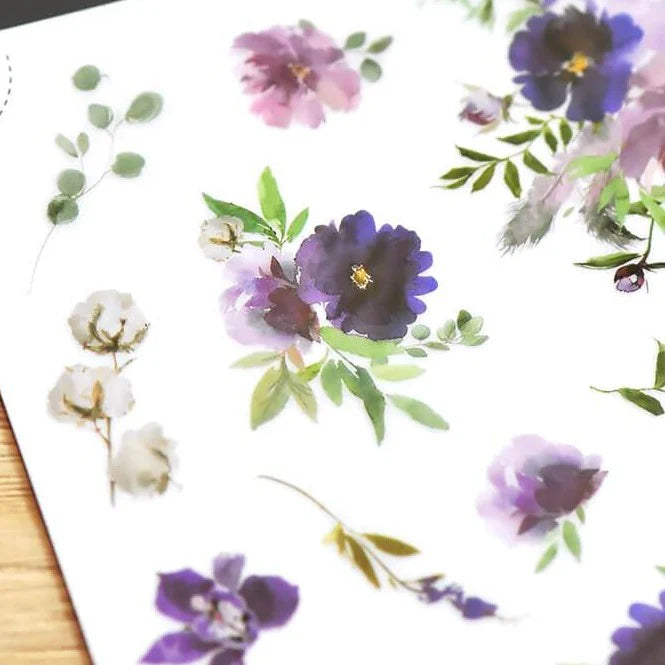 MU Print-On Sticker 2s 171 The Dancing Viola Cornuta