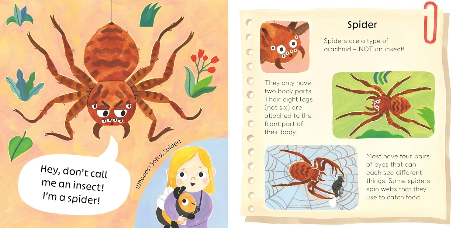 Don't Call Me an Insect! by Charlotte Guillain