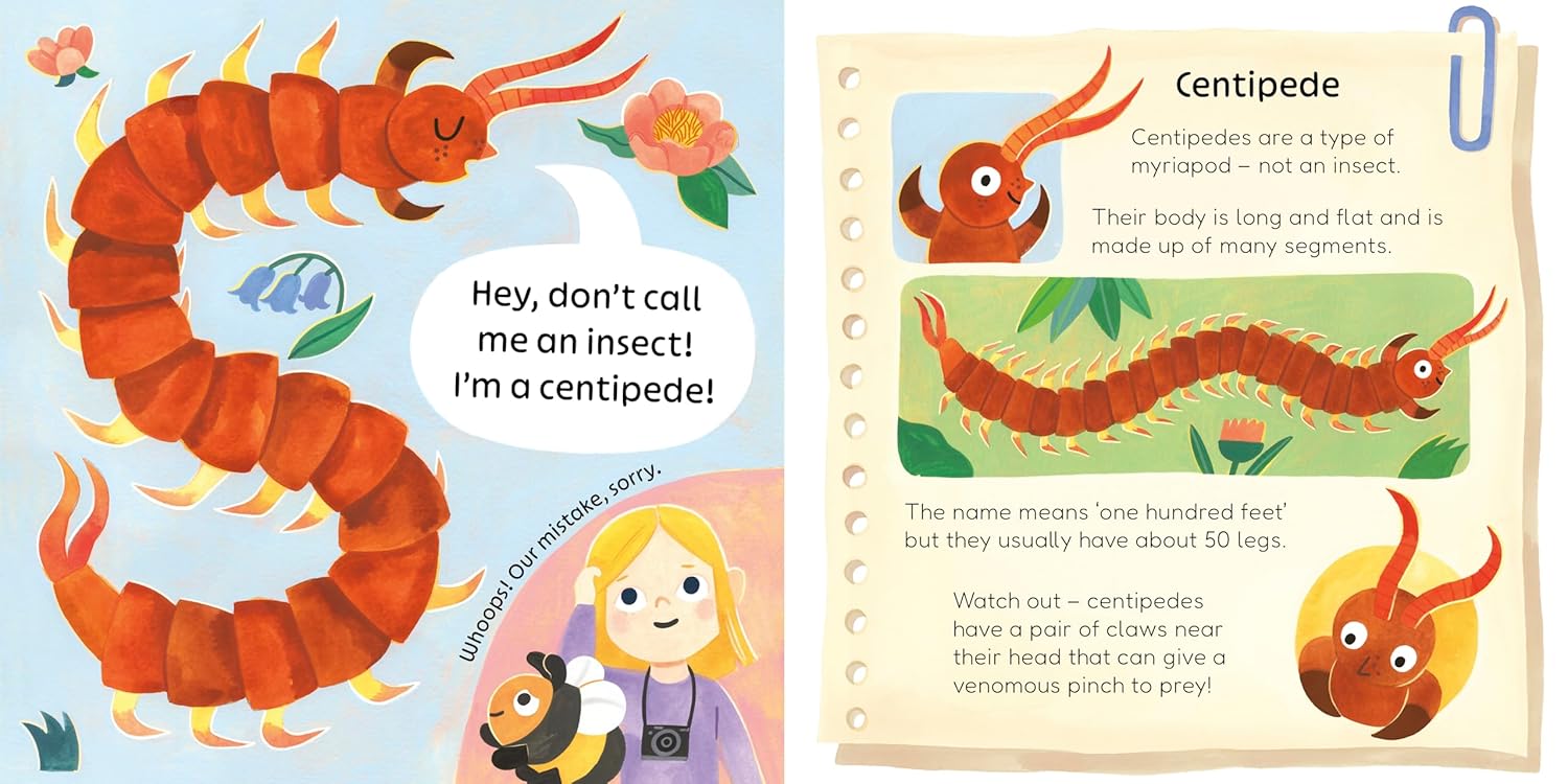 Don't Call Me an Insect! by Charlotte Guillain