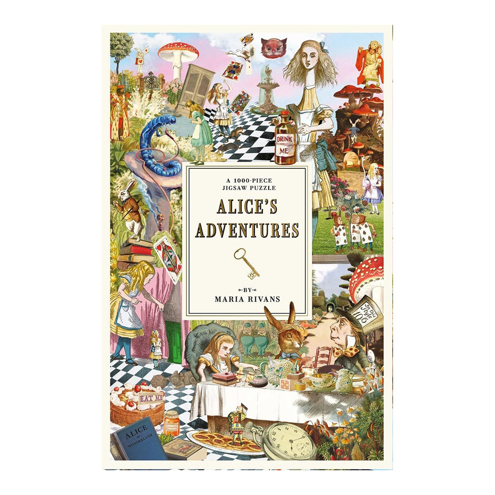 A 1000-Piece Jigsaw Puzzle: Alice's Adventures by Maria Rivans