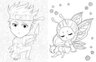 The Big Book of Kawaii Manga World Coloring by Piuuvy