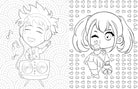 The Big Book of Kawaii Manga World Coloring by Piuuvy