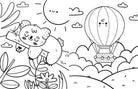 The Big Book of Kawaii Manga World Coloring by Piuuvy