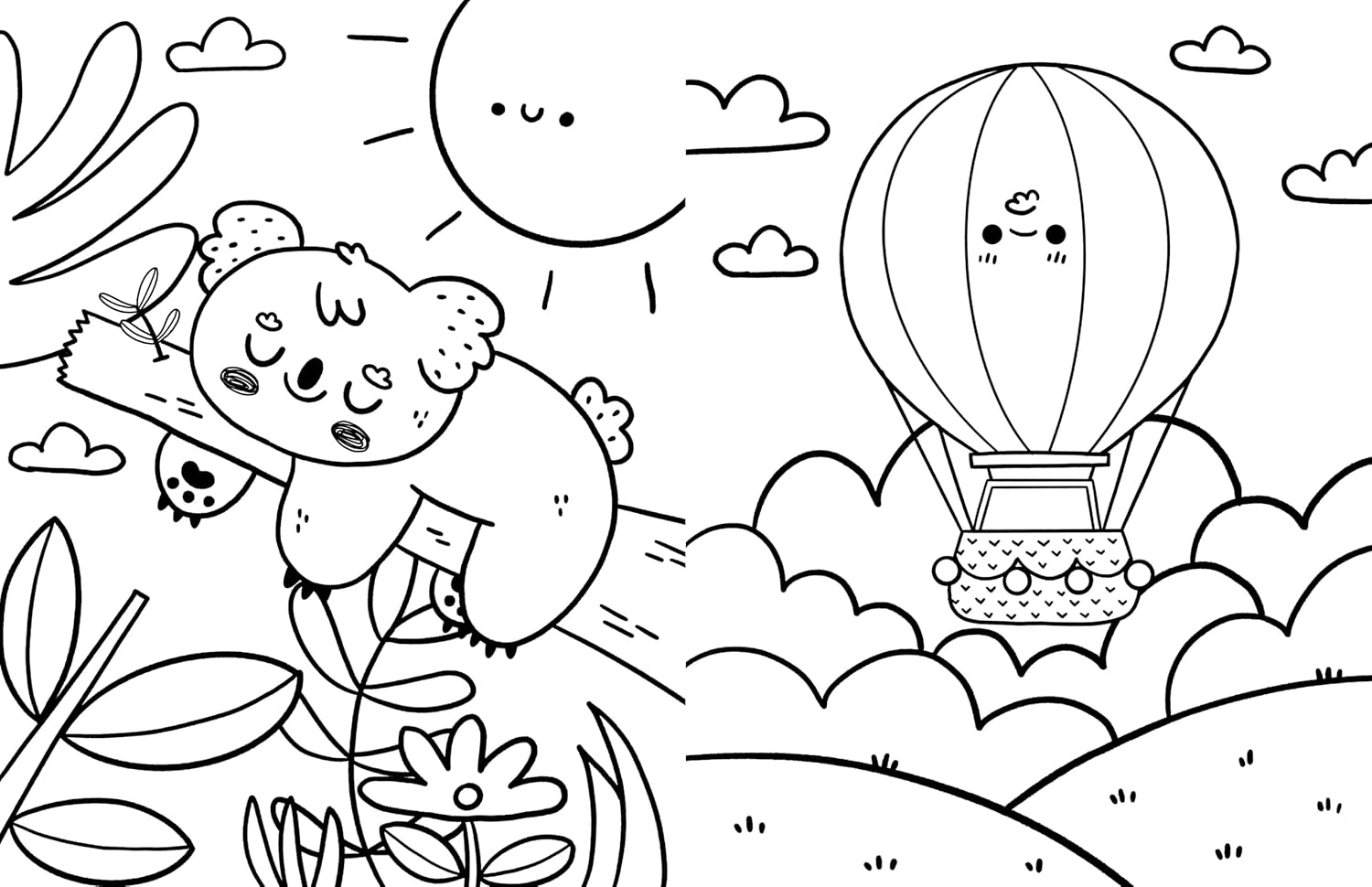 The Big Book of Kawaii Manga World Coloring by Piuuvy