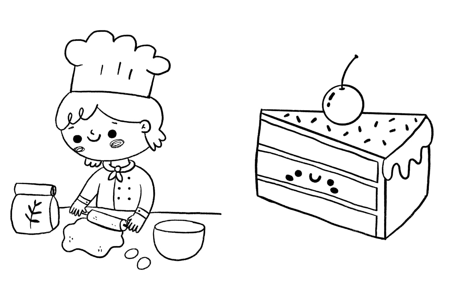 The Big Book of Kawaii Manga World Coloring by Piuuvy
