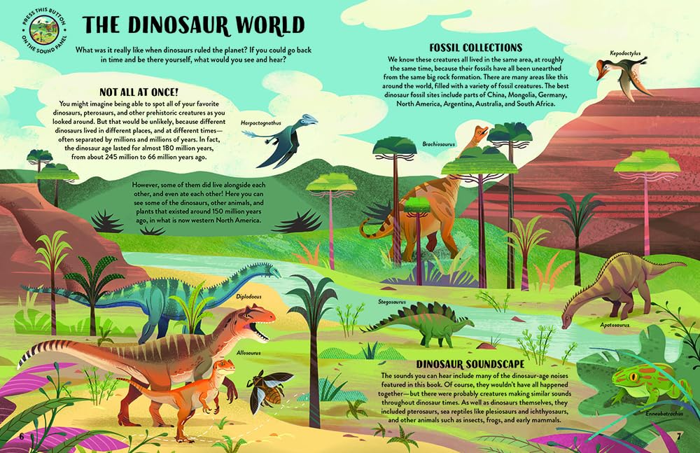 Sound Explorers: Dinosaurs by Anna Claybourne
