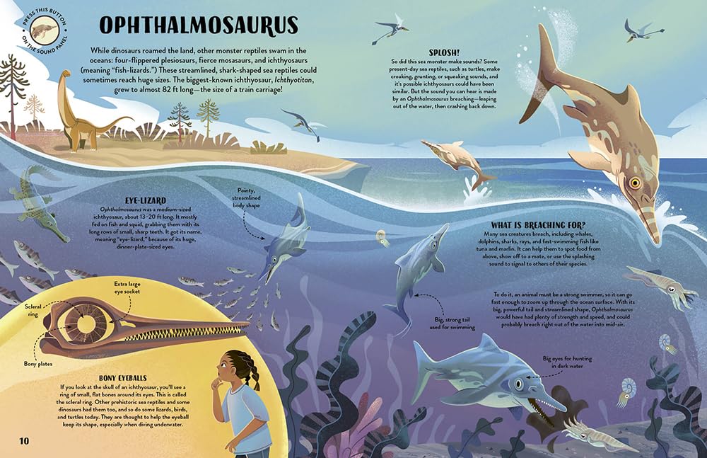 Sound Explorers: Dinosaurs by Anna Claybourne