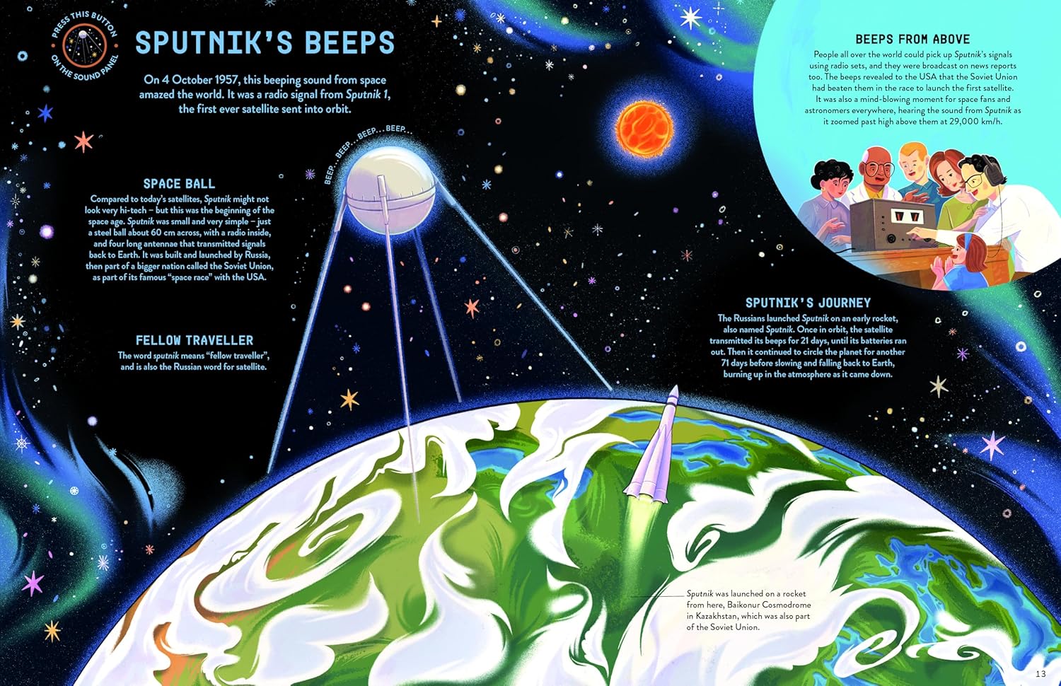 Sound Explorers: Space Adventure by Anna Claybourne