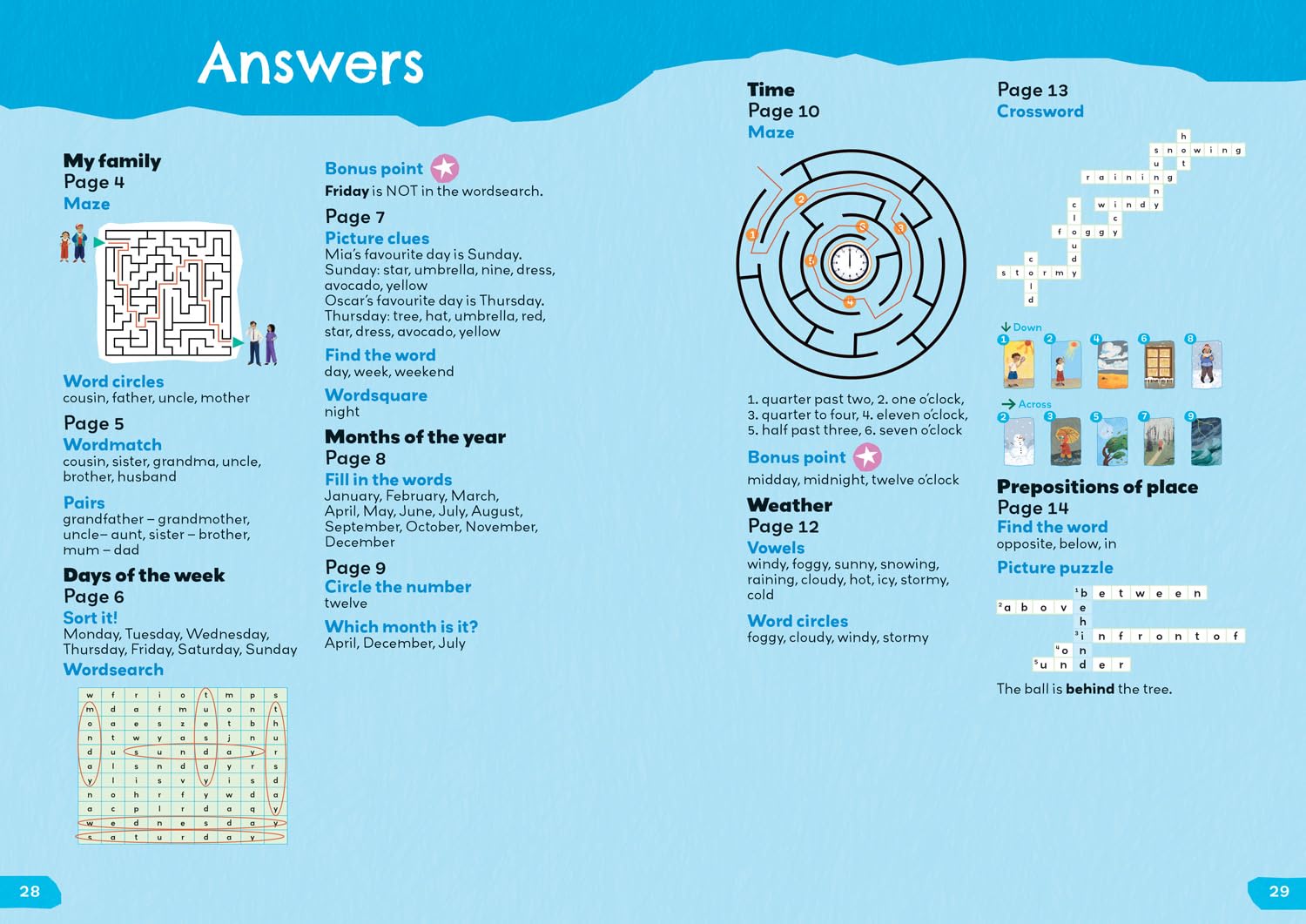 COLLINS 1000 English Words Activity Book 1: Let's Get Started