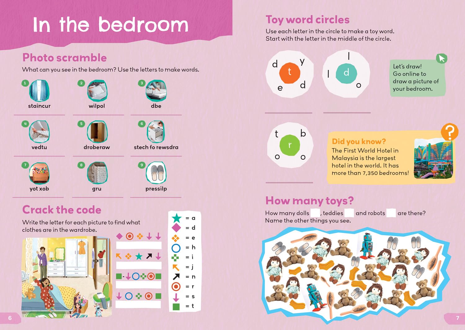 COLLINS 1000 English Words Activity Book 2: Our Home