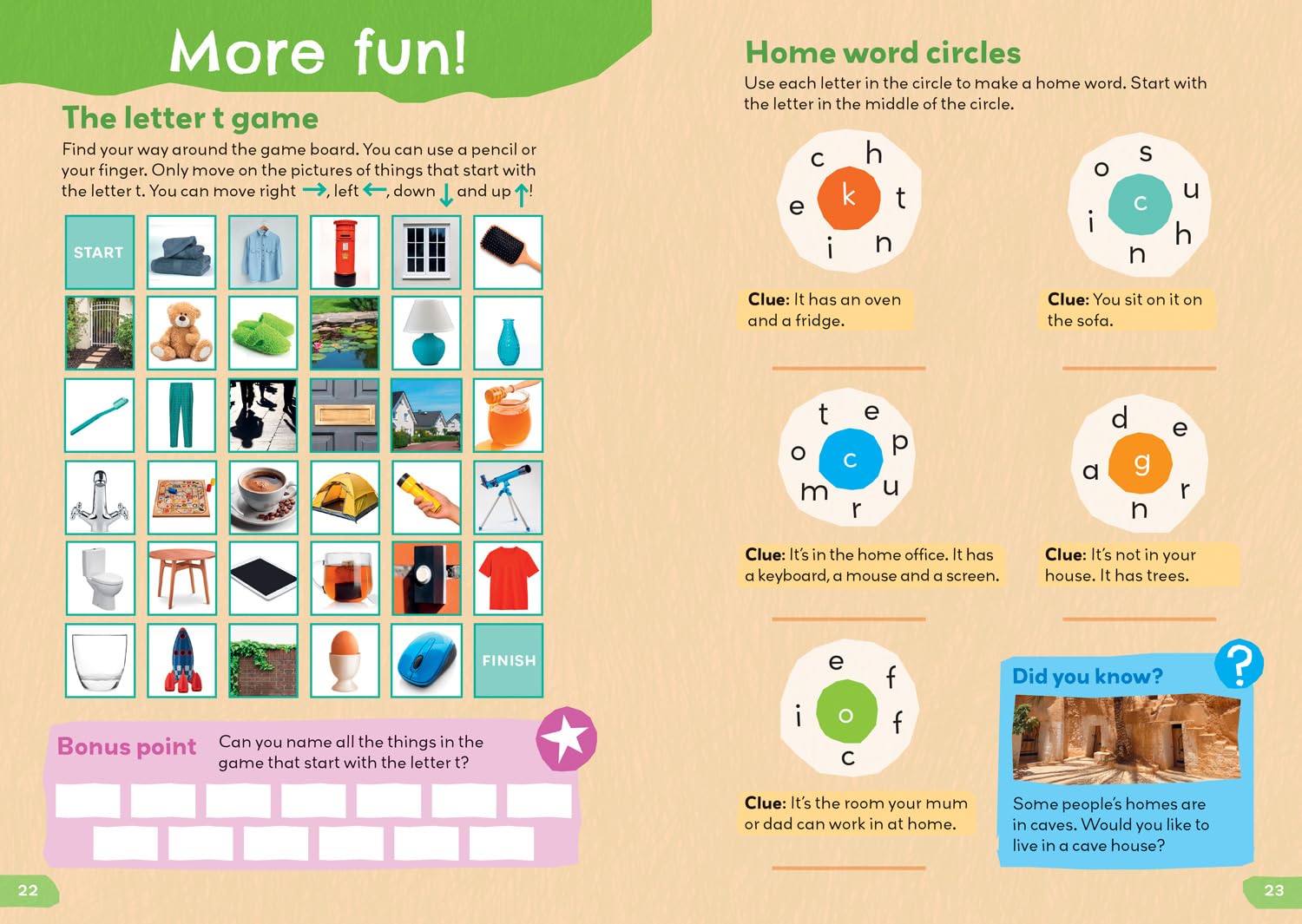 COLLINS 1000 English Words Activity Book 2: Our Home
