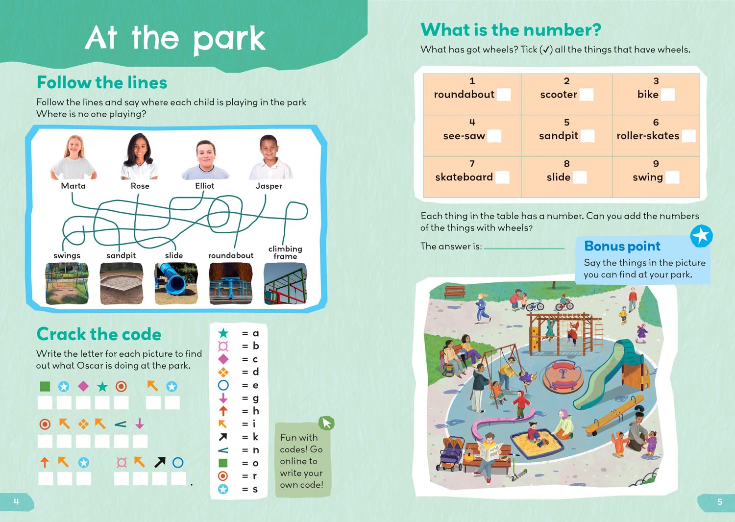 COLLINS 1000 English Words Activity Book 4: Places We Go