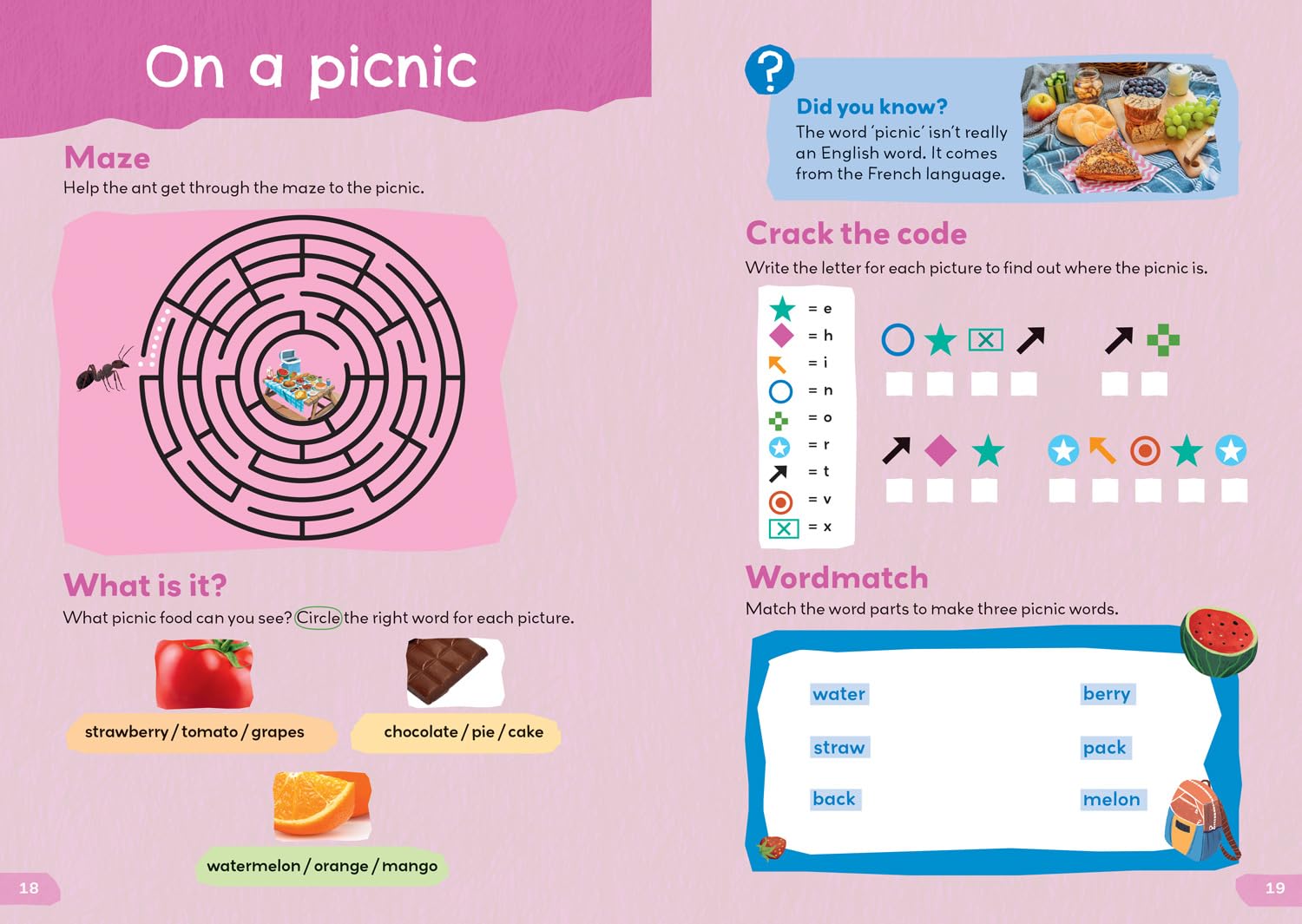 COLLINS 1000 English Words Activity Book 4: Places We Go