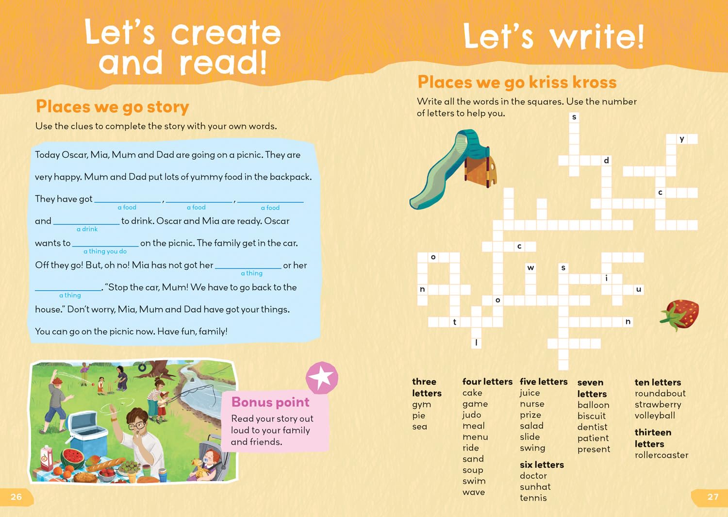 COLLINS 1000 English Words Activity Book 4: Places We Go