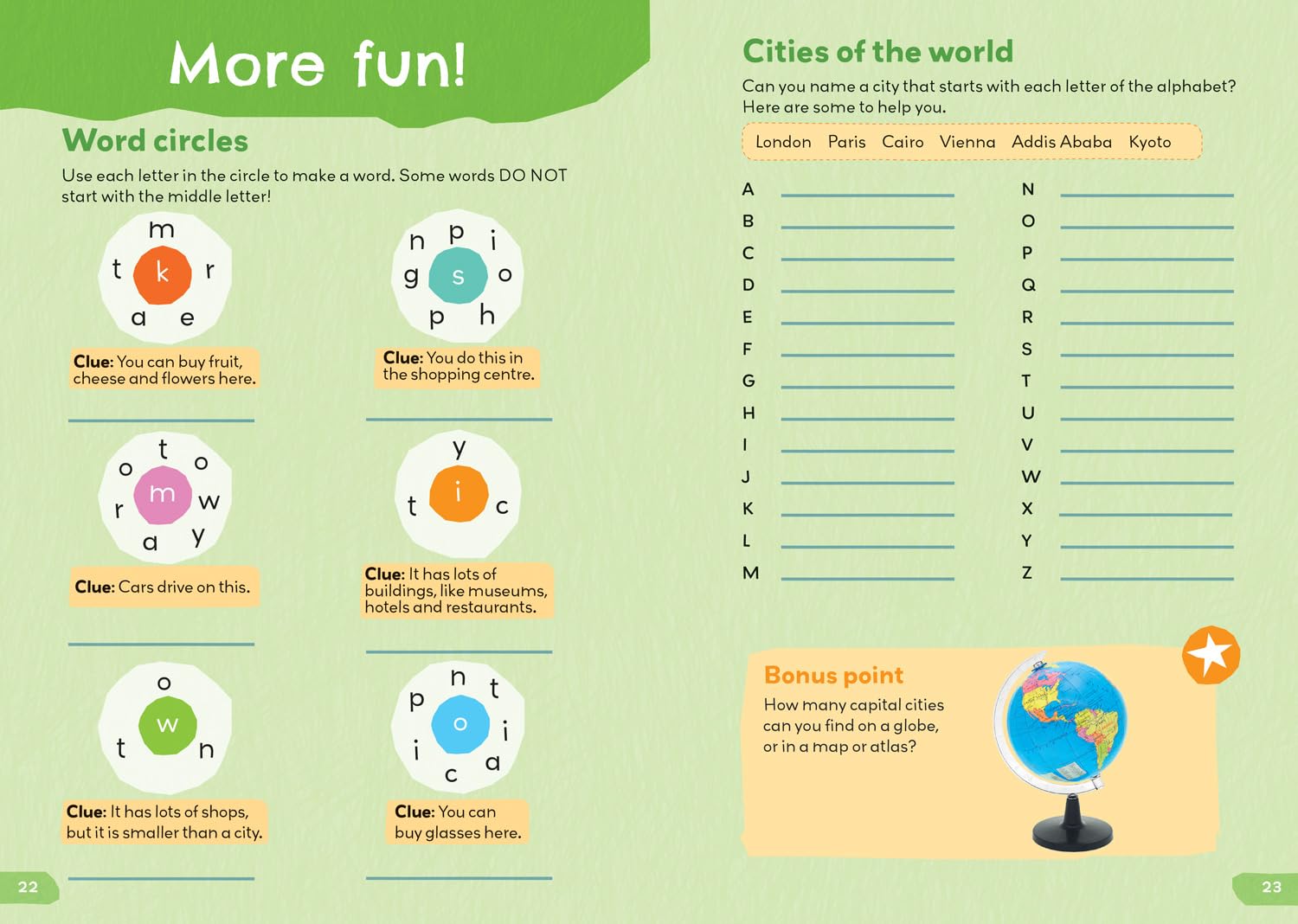 COLLINS 1000 English Words Activity Book 5: Out and About