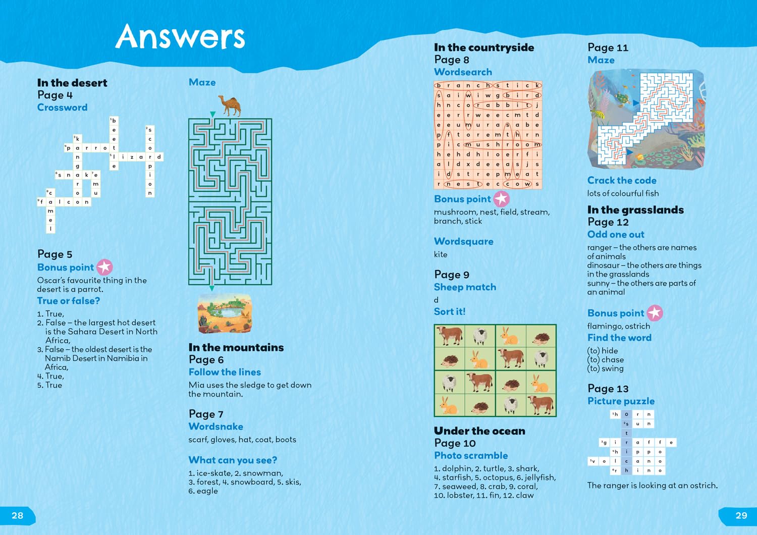 COLLINS 1000 English Words Activity Book 6: The World Around Us