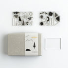 MIZUSHIMA Jizai Clear Stamp Box Shapes Set 01