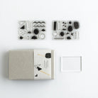 MIZUSHIMA Jizai Clear Stamp Box Shapes Set 02