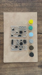 MIZUSHIMA Jizai Clear Stamp Box Shapes Set 02