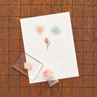 MIZUSHIMA Jizai Clear Stamp Box Coloring Flowers